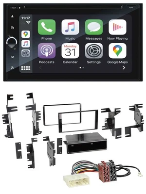 Blaupunkt 2DIN Bluetooth DAB USB DVD MP3 Autoradio für Nissan Versa ab 07 Xterra - Bild 1 von 4