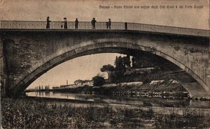 Pesaro Brücke Rimini mit Blick Orti Giulii F. klein verschickt - Bild 1 von 2