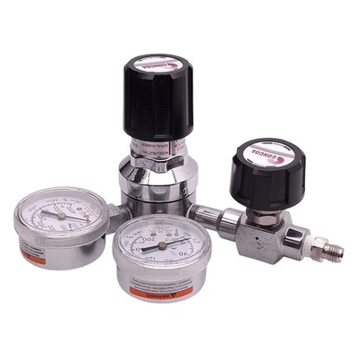 Regulador neumático Concoa 3023391-01-000 0-4000 psi pulgadas, juego de 0-100 psi, 1/4 pulgada FNPT Foto 1 de 4