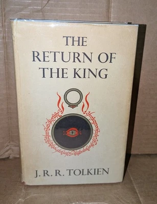 RETURN OF THE KING JRR Tolkien 1st ed 11th impression 1965 HC/DJ free S/H LotR - Image 1 of 4