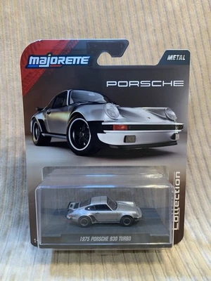 Coche diecast Majorette Metal Collection Series 1975 Porsche 930 Turbo escala 1/64 Foto 1 de 4