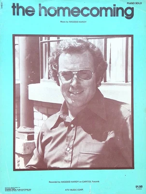 Partituras para piano solo The Homecoming Hagood Hardy 1975 canción pop canadiense exitosa Foto 1 de 3