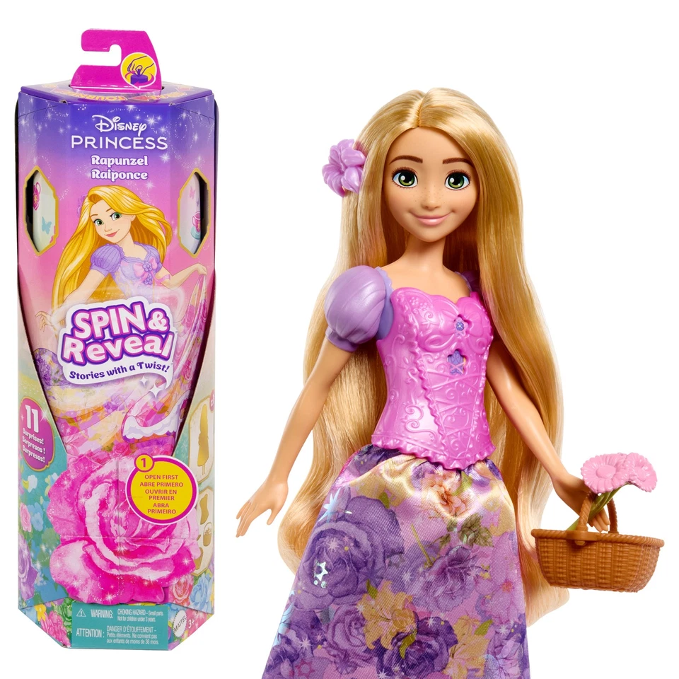 Disney Princess Spin enthüllen Rapunzel Pop