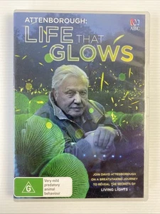 David Attenborough - Life That Glows (DVD, 2016) Muy buen estado Región 4 - Imagen 1 de 4