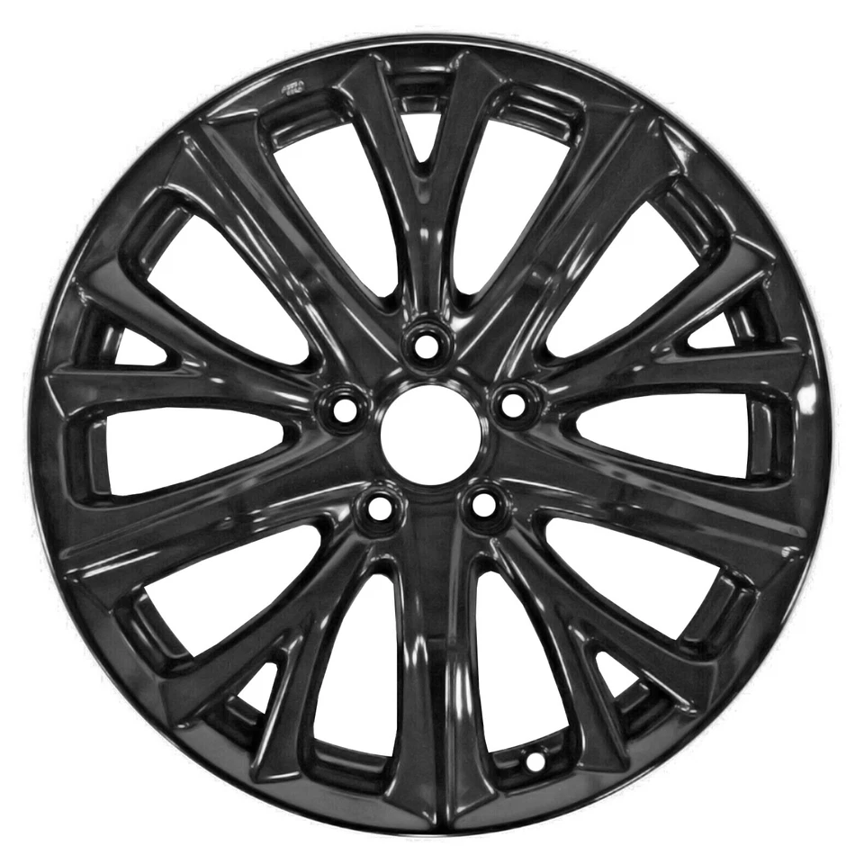 Refurbished 18x7.5 Painted Gloss Black Wheel fits 2016-2019 Acura ILX 560-71834 - Image 1 of 1