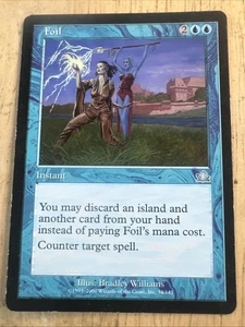 Foil 34/144 Prophecy Blue Uncommon Magic The Gathering MTG Card - Picture 1 of 2