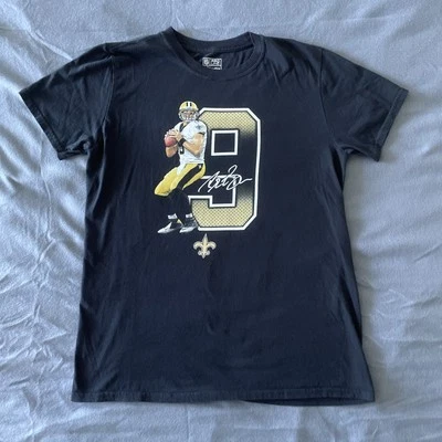 Camiseta Drew Brees New Orleans Saints Negra Fanáticos NFL Pro Line Niños M Mediana  Foto 1 de 4