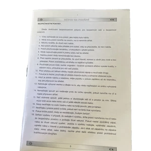 CZ75 Bedienungsanleitung Owners Manual Czeck/Englisch/Plus? - Bild 1 von 13