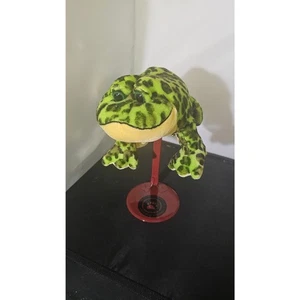 Ganz Webkinz Bullfrog Plüschtier Stofftier grüner Frosch Tier HM114 OHNE CODE - Bild 1 von 5