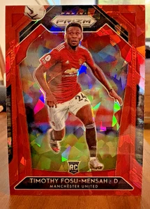 2020-21 Panini Prizm Premier League Timothy Fosu-Mensah RC #11 Red Ice Prizm - Bild 1 von 2
