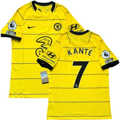 2021/22 Chelsea Authentic Away Jersey #7 Kante Medium Nike Premier League Kit - Image 1 of 4