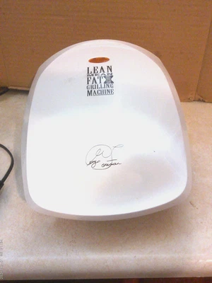 GEORGE FOREMAN GR-26 CB LEAN MEAN FAT GRILLING MACHINE 1000W, LIGHTLY USED - Image 1 of 4