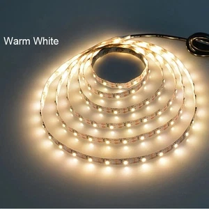 5V 1M USB Cable Power LED Strip Light Lamp SMD 3528 For TV Background Lighting - Picture 1 of 5