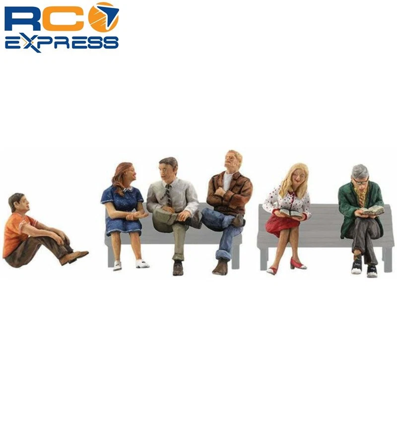 Woodland Scenics HO People Sitting WOOA1829 - Image 1 of 1