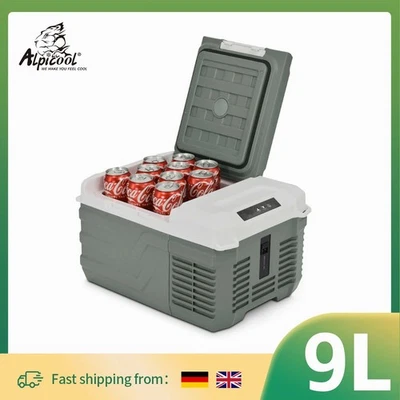 NL9 9L Refrigerador 12V 24V Coche Nevera 100-240V CA Congelador Enchufable para Camping Foto 1 de 4