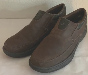 Vintage Skechers Herren Slipper Halbschuh Schuhe Braun Leder Gr. 12 - Bild 1 von 8