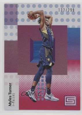 2017-18 Panini Status Red /299 Myles Turner #70 - Image 1 of 2