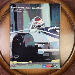 Vintage April 1982 Toyota Grand Prix of Long Beach Souvenir Program Vintage - Picture 1 of 18