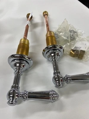 Alças de alavanca de pia de banheiro Kohler Artifacts K-98068-4-CP - Cromo polido - Imagem 1 de 4