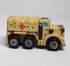 RARE Military Cargo Medic Truck with Bullet Holes! Micro Machines 1989