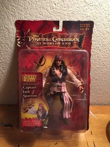 2007 Pirates Of The Caribbean JACK SPARROW 7" Zizzle Disney Action Figure movie - Picture 1 of 6