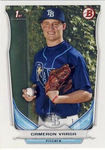 (50) 2014 Bowman Draft Picks CAMERON VARGA Rookie Card LOT #DP57 Rays - Picture 1 of 1