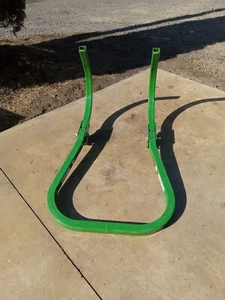 Oem John Deere Zero Turn Mower Ztrak Green Roll Bar / Rops System - Picture 1 of 3