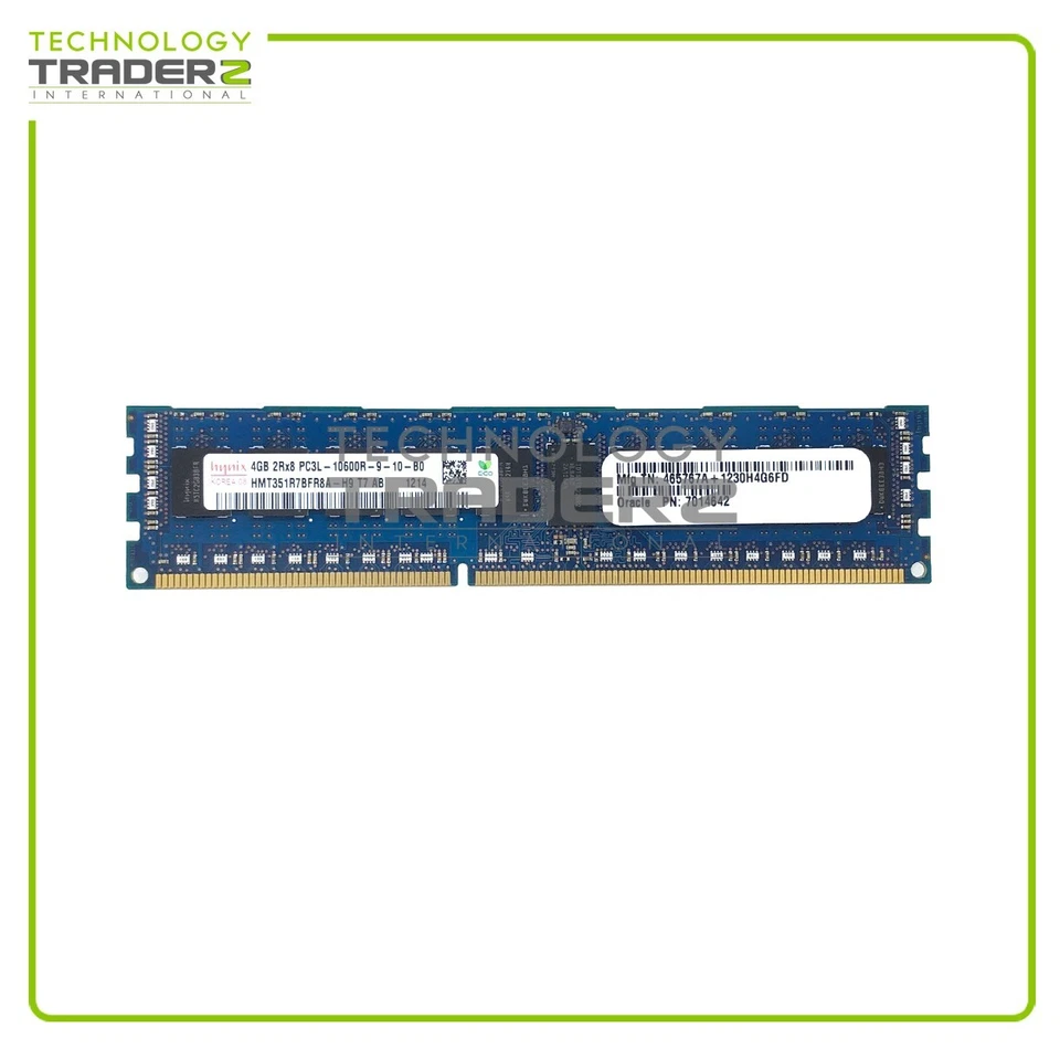 7014642 Sun Oracle 4GB PC3-10600 DDR3-1333MHz ECC Reg Dual Rank Memory - Image 1 of 1