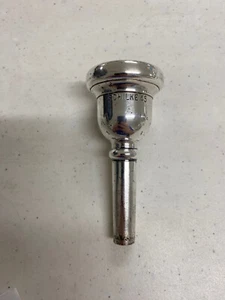 Vintage Schilke 45 Trombone Mouthpiece Silver Plated NICE FREE SHIPPING!! - Picture 1 of 5