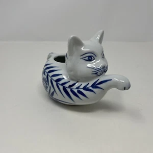 Seymour Mann MCMXCVI feinchinablau Katze Einzelportion Porzellan Teekanne KEIN DECKEL - Bild 1 von 13