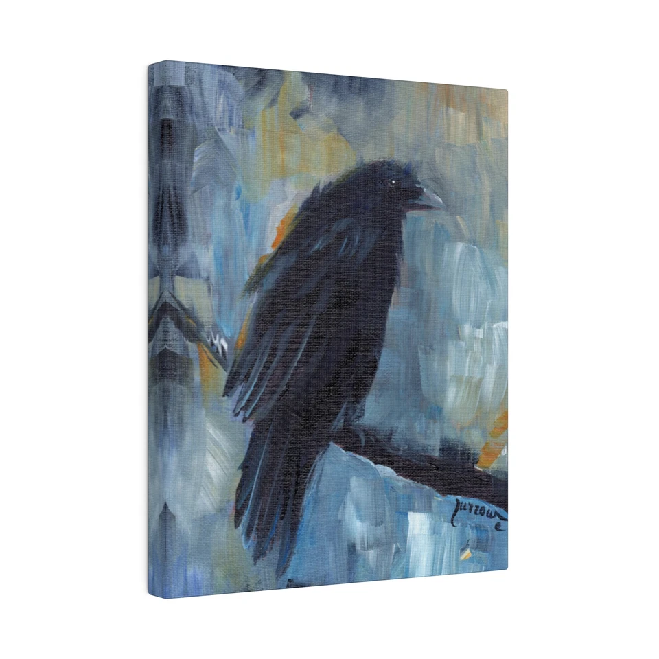 Odin's Raven   Matte Canvas, Stretched, 10"x8" 0.75" - Image 1 of 1