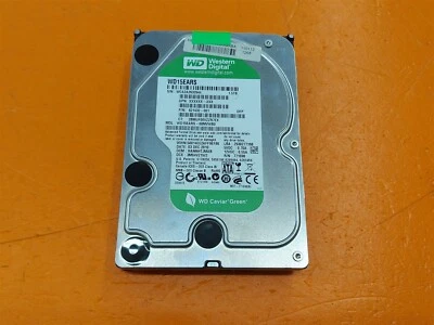 ⭐️⭐️⭐️⭐️⭐️ HDD Hard Drive SATA Desktop 3.5" Caviar Green WD15EARS-60MVWB0 1.5TB - Image 1 of 3