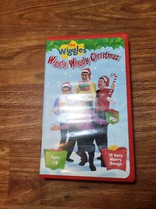 The Wiggles VHS Tape Wiggly Wiggly Christmas Holiday Kids Childrens Movie Video - Picture 1 of 3