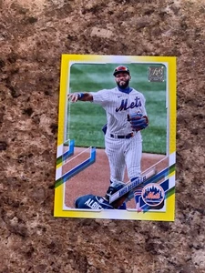 Amed Rosario 2021 Topps Yellow Walgreens SP Parallel # 185 New York Mets - Picture 1 of 1