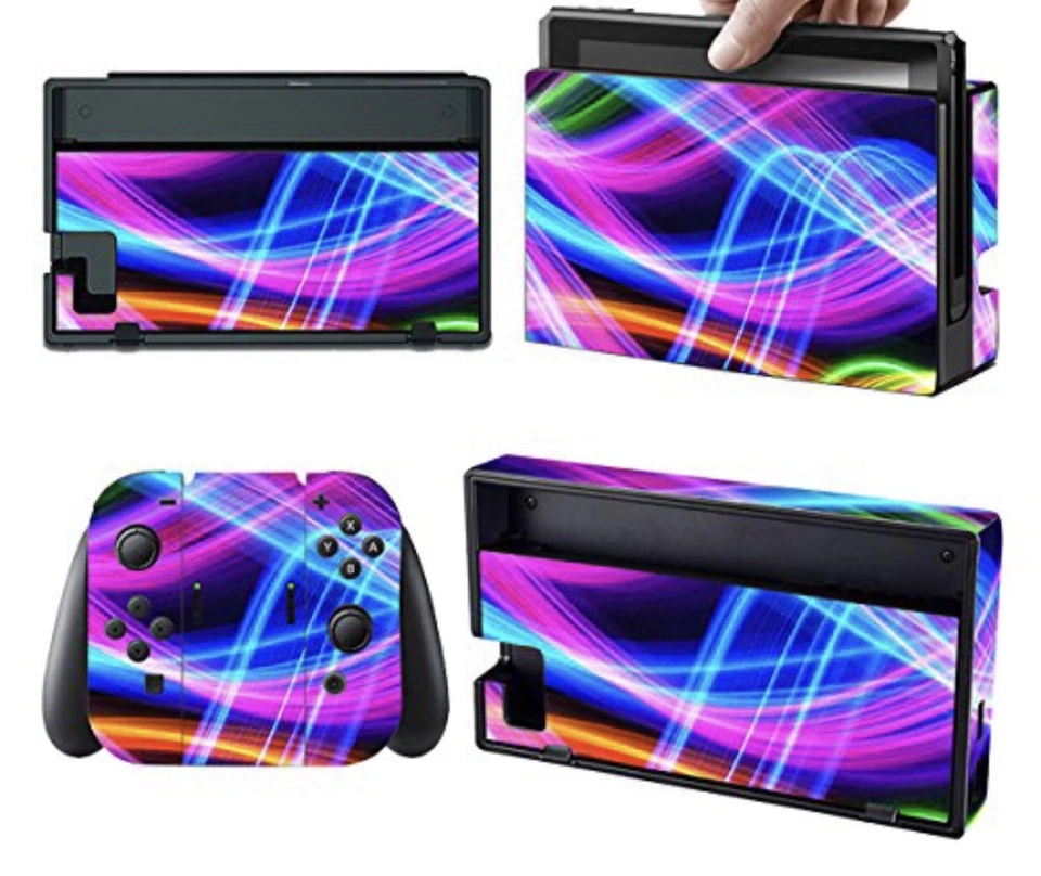 Protective Skin Sticker Decal Cover For Nintendo Switch Console Controller - Image 1 of 1