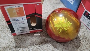 Storm Electrify G/O Bowling Ball 1st Quality | 15 Pounds | 3-3.5" Pin 2.61oz TW  - Picture 1 of 12