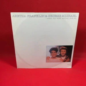 GEORGE MICHAEL ARETHA FRANKLIN I Knew You Were Waiting For Me 1986 12" Vinyl A - Picture 1 of 4