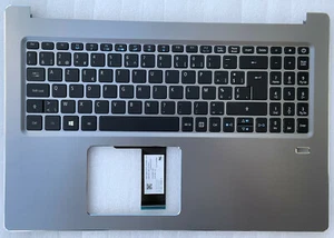 Clavier Azerty Belge Acer Swift SF315-51 6B.GQ6N5.014 Argenté rétroéclairé - Photo 1/3