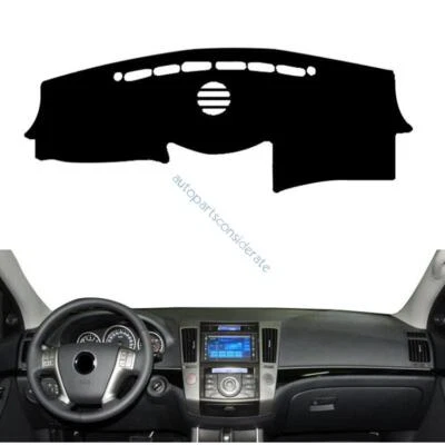 For Hyundai Veracruz 07-2012 Console Dash Cover Dashmat Anti-Sun Mat Pad Black - Image 1 of 4