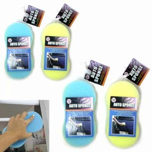 4 Pc Nonslip Cleaning Foam Sponge Auto Car Vehicle Washing Pad Cleaner Tool Wash