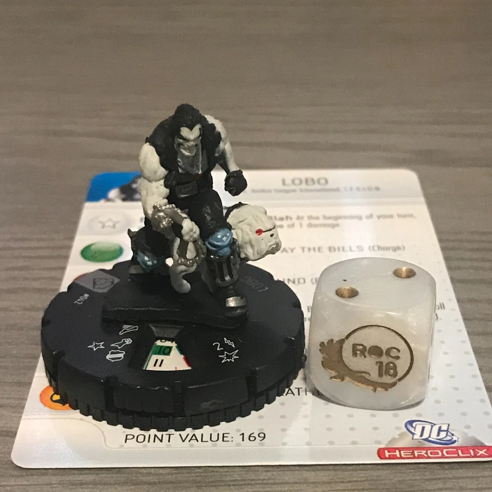 DC Heroclix Superman 042 Lobo Raro Foto 1 de 1