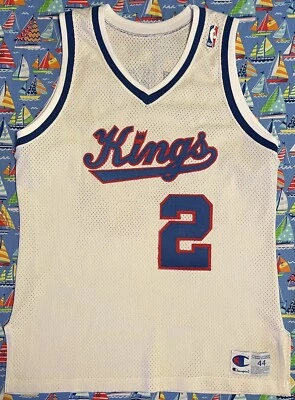 Authentic Rare Vintage Champion NBA Sacramento Kings Mitch Richmond Jersey - Image 1 of 4