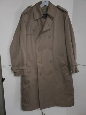 Gabardina De Colección Oleg Cassini Gris/Taupe Thinsulate Forro Extraíble Talla 36 Corta Foto 1 de 4