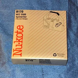 Nu-Kote B170 NEC 3500 Spinwriter Replacement Ribbon, Never Used - Picture 1 of 1