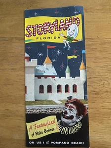 Vintage 60's Florida Storyland Brochure Souvenir Child's Fantasyland! - Picture 1 of 2
