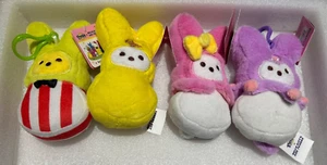 Peeps Hello Kitty 5" Backpack Clips 4 Easter: Kuromi, Pompom, My Melody Keroppi - Picture 1 of 2