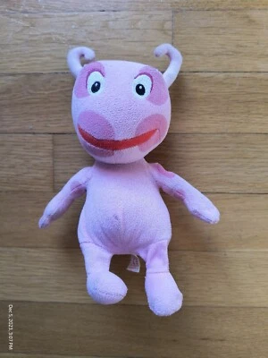 TY Backyardigans Pink Única Peluche Gorro Bebés Nick Jr 8.5” 2010 Etiqueta de Juguete Foto 1 de 4