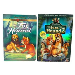 Disney The Fox and the Hound 1 & 2 (DVD) Collection Lot of 2 Good Condition!!! - Bild 1 von 4