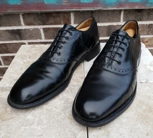 Johnston and Murphy Aristocraft 24-8571 Size 11.5 B/2A Black Oxford - Picture 1 of 10