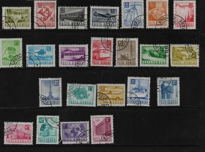 Romana Posta Romana 1971 Transport & Communication Stamps XFU - Image 1 of 4